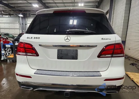 2018 Mercedes-Benz Gle 350 4Matic z USA, uszkodzony, nr VIN 4JGDA5HB4JB033506